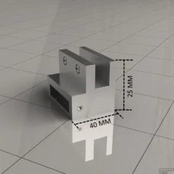Haakse Glaskoppeling Chroom Tbv Stabilisatiestang -Baden Luxe Verkoop haakse glaskoppeling tbv stabilisatiestang detail technisc