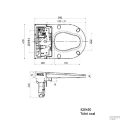 Hangtoilet Allibert AquaSmart Met Softclose En Reinigingssysteem Wit -Baden Luxe Verkoop hangtoilet allibert aquasmart met softclose en reinigingssysteem wit tech
