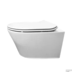 Hangtoilet Wiesbaden Vesta Diepspoel Wit ( Incl. Flatline Zitting -Baden Luxe Verkoop hangtoilet wiesbaden vesta met flatline zitting diepspoel wit shop