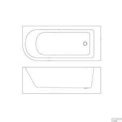 Hoekbad Allibert Serena 170x75x56 Cm Wit Rechts 12 Hoekbad Allibert Serena 170x75x56 Cm Wit Rechts -Baden Luxe Verkoop hoekbad allibert serena 170x75x56 cm wit tec1