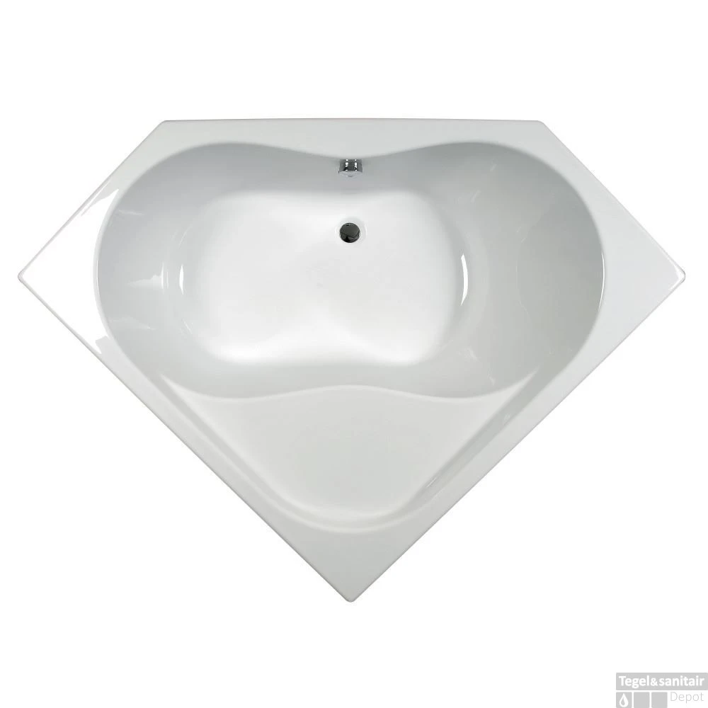 Hoekbad Allibert Inoa 145x145 Cm 2 Hoekbad Allibert Inoa 145x145 Cm - Afbeelding 2