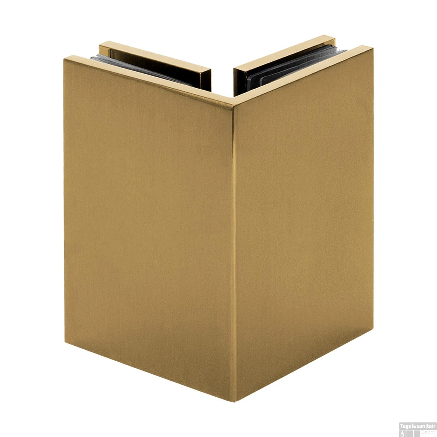 Inloopdouche Compleet Just Creating Profielloos 110/30 Cm Goud - Afbeelding 9