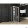 Douchecabine Hoekinstap Wiesbaden Inclusief Twee Schuifdeuren 90x90x200 Cm 8mm NANO Glas