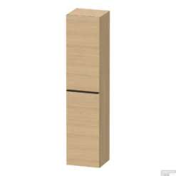 Hoge Kast Duravit D-Neo Kolomkast Wand 176 Cm Rechtsdraaiend Mat Natuur Eiken