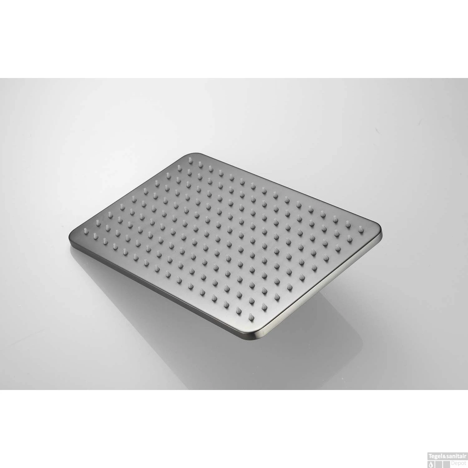 Hoofddouche Boss & Wessing Vision Rechthoekig 30x20 Cm Gunmetal 2 Hoofddouche Boss & Wessing Vision Rechthoekig 30x20 Cm Gunmetal - Afbeelding 2