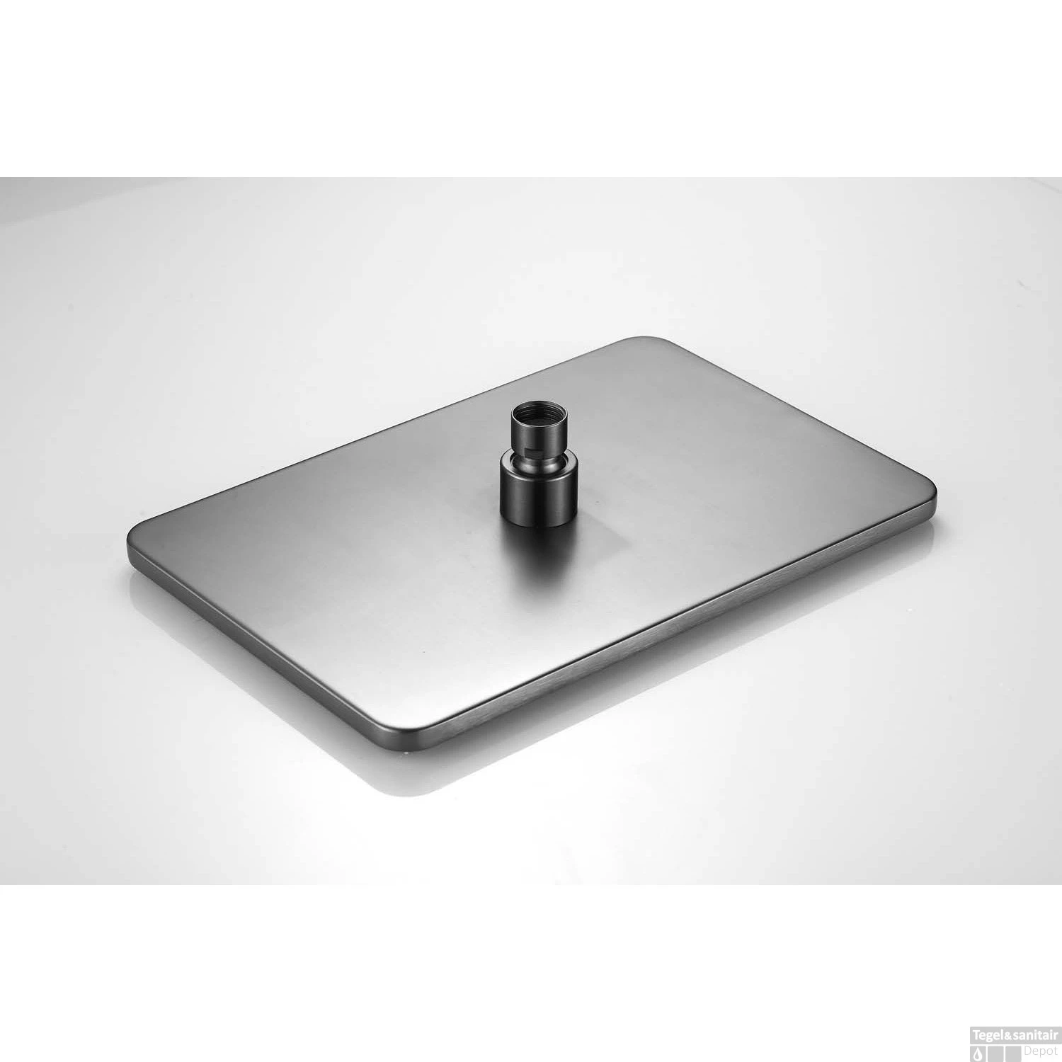 Hoofddouche Boss & Wessing Vision Rechthoekig 30x20 Cm Gunmetal 3 Hoofddouche Boss & Wessing Vision Rechthoekig 30x20 Cm Gunmetal - Afbeelding 3