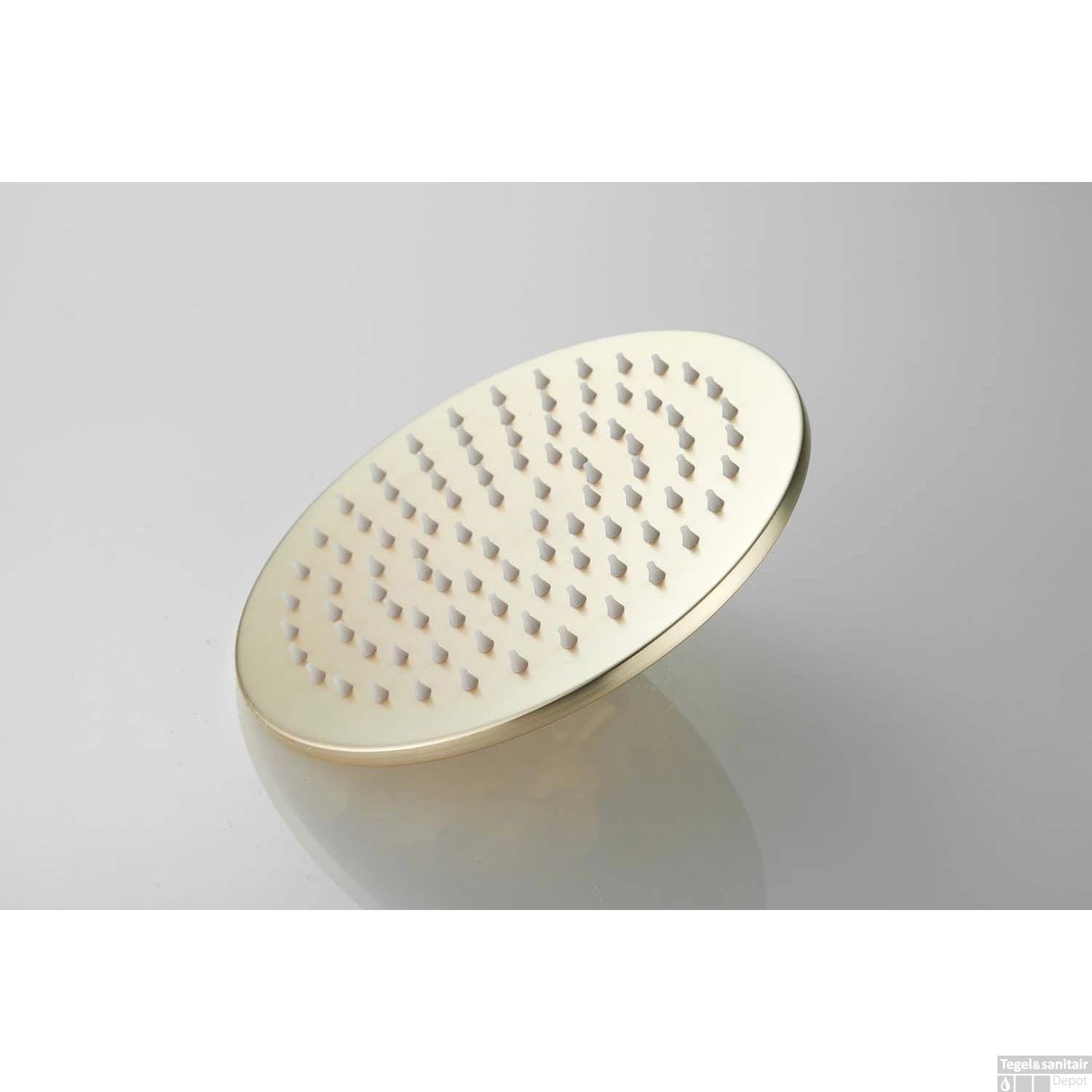 Hoofddouche Boss & Wessing Vision Rond 20 Cm Mat Goud 3 Hoofddouche Boss & Wessing Vision Rond 20 Cm Mat Goud - Afbeelding 3