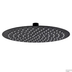 Hoofddouche BWS Colorato Rond 20 Cm Mat Zwart
