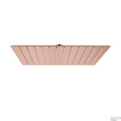 Hoofddouche BWS Colorato Vierkant 30x30 Cm Geborsteld Koper