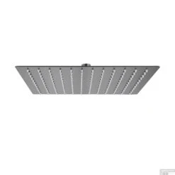 Hoofddouche BWS Colorato Vierkant 30x30 Cm Gunmetal