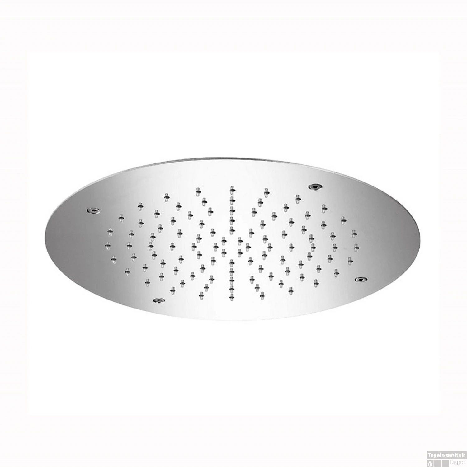 Hoofddouche Hotbath Mate Rond 38 Cm Chroom 1 Hoofddouche Hotbath Mate Rond 38 Cm Chroom