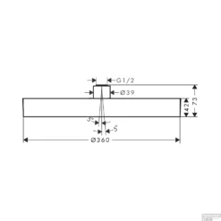 Hoofddouche Plafond HansGrohe Rainfinity PowderRain 360 1jet Geborsteld Brons 5 Hoofddouche Plafond HansGrohe Rainfinity PowderRain 360 1jet Geborsteld Brons -Baden Luxe Verkoop hoofddouche plafond hansgrohe rainfinity powderrain 360 1jet tech 1