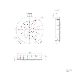 Regendouche Salenzi Giro Inbouw 30cm Mat Zwart 5 Regendouche Salenzi Giro Inbouw 30cm Mat Zwart -Baden Luxe Verkoop hoofddouche salenzi giro inbouw 30cm mat zwart tech