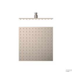 Hoofddouche Tres Plafonduitloop 30x30 Cm Staal