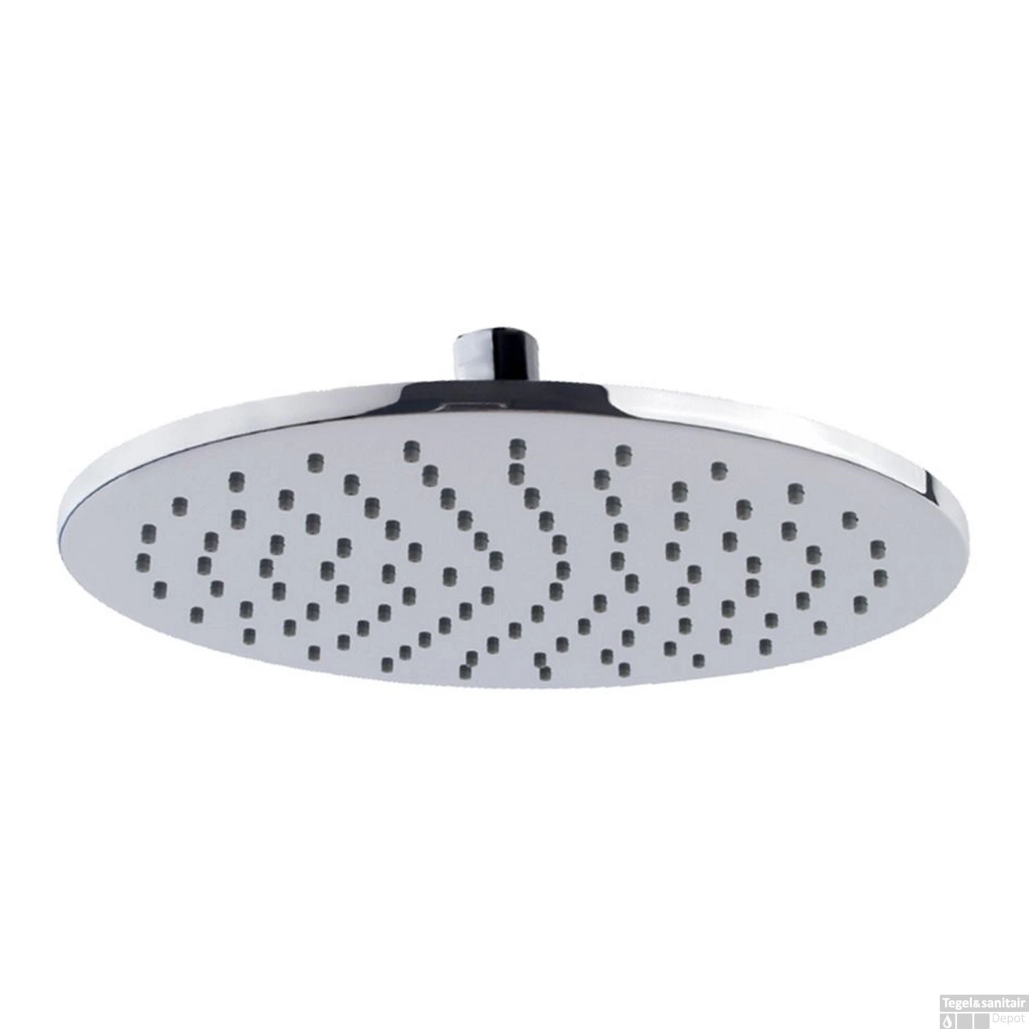 Hoofddouche Wiesbaden Caral Rond 25 Cm Antikalk Chroom 1 Hoofddouche Wiesbaden Caral Rond 25 Cm Antikalk Chroom