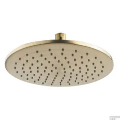 Hoofddouche Wiesbaden Caral Rond 25 Cm Antikalk Geborsteld Messing Goud