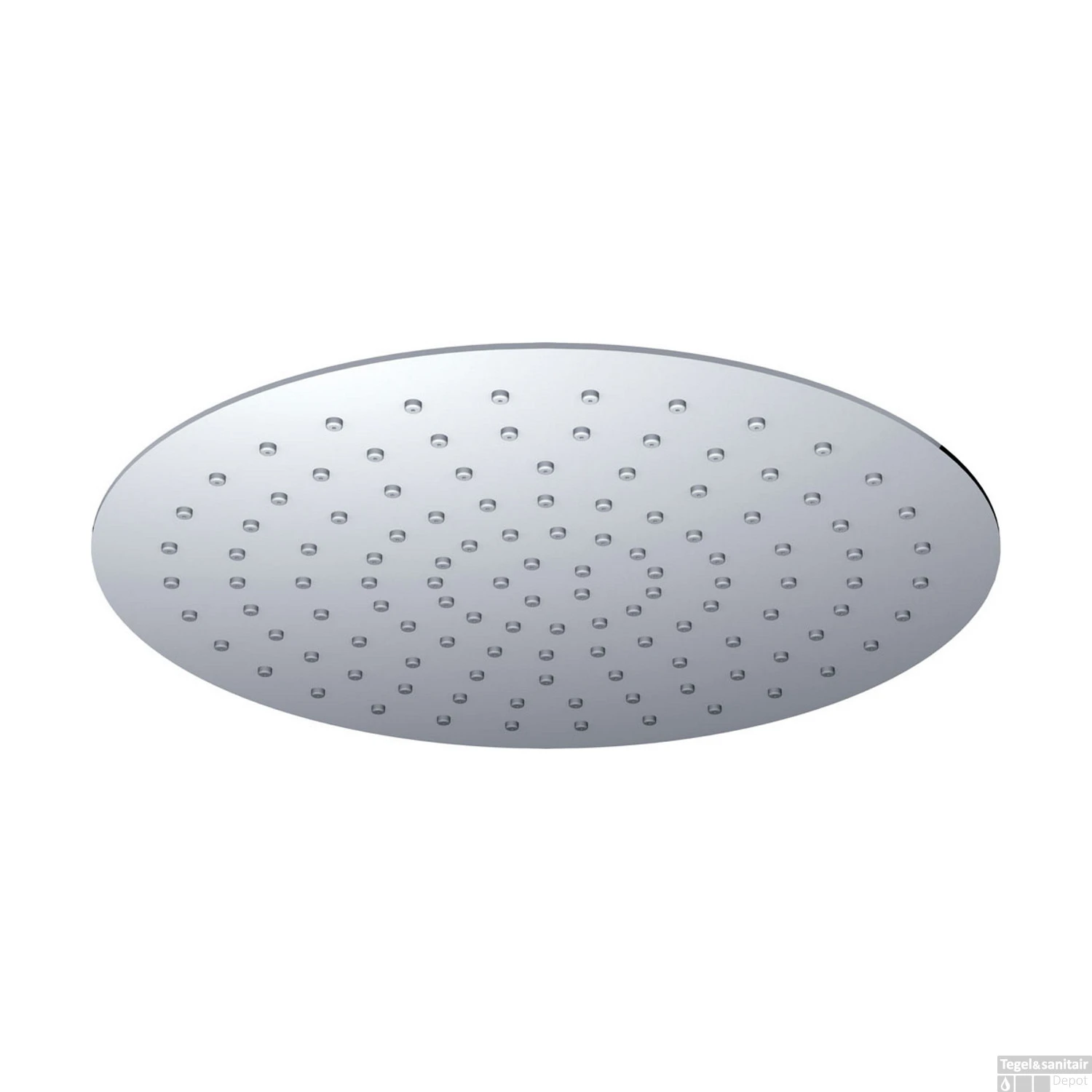 Hoofddouche Wiesbaden Caral UFO Rond 30 Cm Chroom