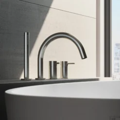 Hotbath Archie Badrandcombinatie Mengkraan Met Uitloop 2-weg Omstel RVS 316 AR073IX