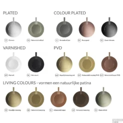 Wastafelmengkraan Hotbath Cobber 3 Gats 2-hendel Gebogen 26.1 Cm Geborsteld Nikkel 6 Wastafelmengkraan Hotbath Cobber 3 Gats 2-hendel Gebogen 26.1 Cm Geborsteld Nikkel -Baden Luxe Verkoop hothbath kleurenstaal 433