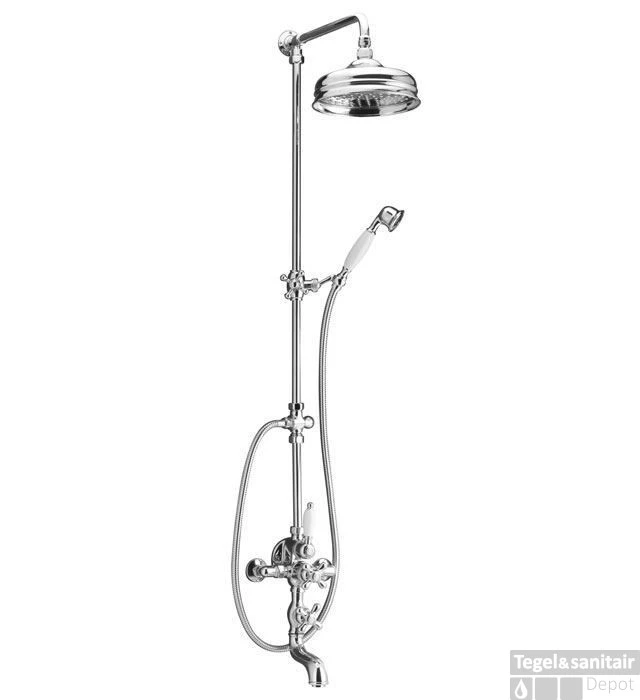 Huber Croisette Bad Douchecombinatie RVS 592CS21HNS 2 Huber Croisette Bad Douchecombinatie RVS 592CS21HNS - Afbeelding 2