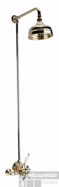 Huber Croisette Douchecombinatie Chroom/Goud 591CS01HCA 1 Huber Croisette Douchecombinatie Chroom/Goud 591CS01HCA