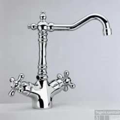 Wastafelkraan Thermostatische Huber Croisette 18401HBA Brons