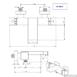 Huber Ego Badmengkraan 82201HCR