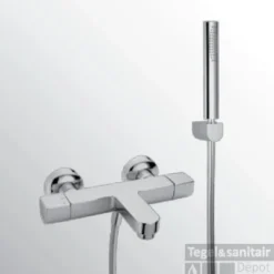 Huber Icon Bad/douchethermostaatkraan Chroom 193T.VL05H.CR