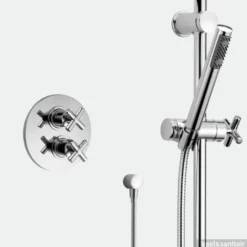 Huber Suite Inbouw Thermostaatkraan Met Glijstangset 910ST01HNS