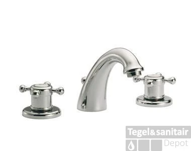 Wastafelmengkraan Huber Victorian 3 Gats 264VT01HBA Brons 2 Wastafelmengkraan Huber Victorian 3 Gats 264VT01HBA Brons - Afbeelding 2