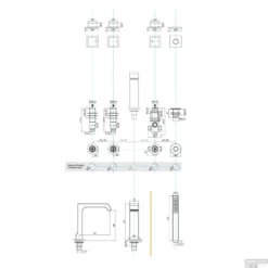 Badrandkraan Sapho Infiniti 3-knop Mengkraan Compleet 5-gats Chroom -Baden Luxe Verkoop iftech5 badrandkraan sapho infiniti 3 knop mengkraan compleet 5 gats chroom 3