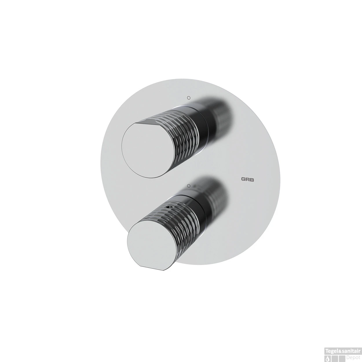 Inbouw Douchekraan GRB Aura Thermostatisch 2-Wegs Chroom 1 Inbouw Douchekraan GRB Aura Thermostatisch 2-Wegs Chroom