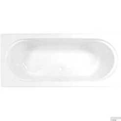 Inbouw Duo Ligbad Wisa Toscana 170x75x42 Cm Wit