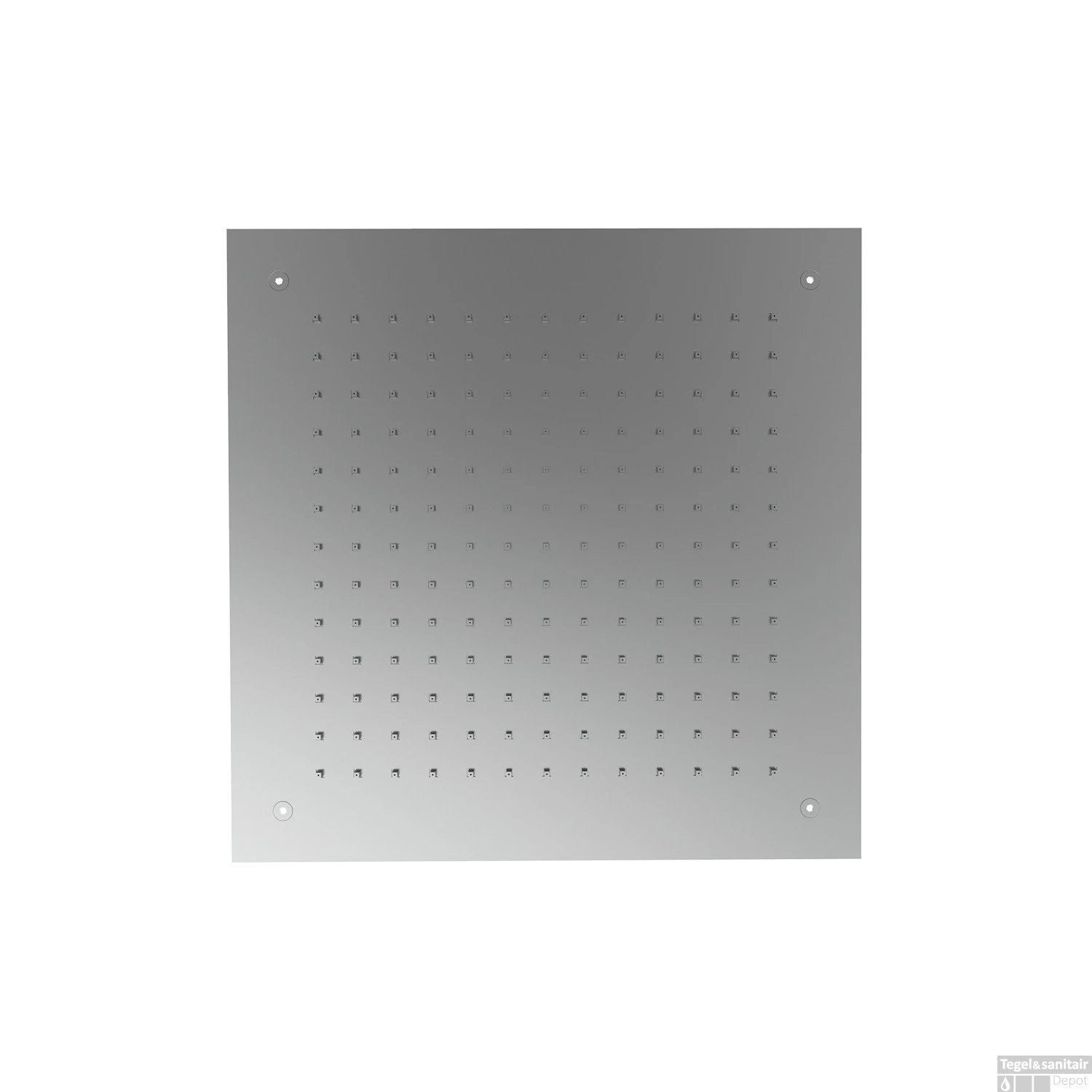 Inbouw Hoofddouche GRB InCool Vierkant 35x35 Cm Inox 1 Inbouw Hoofddouche GRB InCool Vierkant 35x35 Cm Inox