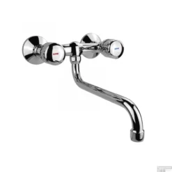 Inbouw Keukenkraan GRB Kitchen Klassiek Design Messing Chroom