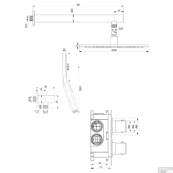 Inbouw Regendouche Set Brauer Black Edition Wanduitloop Ronde Hoofddouche 30 Cm Met Handdouche 3 Standen Mat Zwart -Baden Luxe Verkoop inbouw regendouche set brauer black edition wanduitloop ronde hoofddouche 30 cm met handdouche 3 standen mat zwart tech