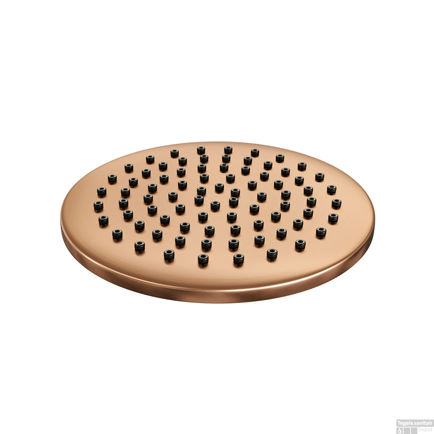 Inbouw Regendouche Set Brauer Copper Edition Gebogen Wanduitloop Ronde Hoofddouche 20 Cm Met Twee Stopkranen Koper - Afbeelding 5