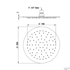 Inbouw Regendoucheset Luca Sanitair Bongio Thermostatisch Ronde Hoofddouche Chroom -Baden Luxe Verkoop inbouw regendoucheset luca sanitair bongio chroom tech1
