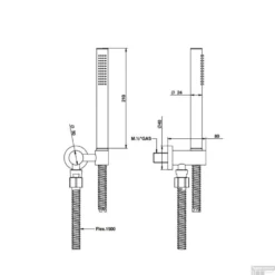 Inbouw Regendoucheset Luca Sanitair Bongio Thermostatisch Ronde Hoofddouche Chroom -Baden Luxe Verkoop inbouw regendoucheset luca sanitair bongio chroom tech3