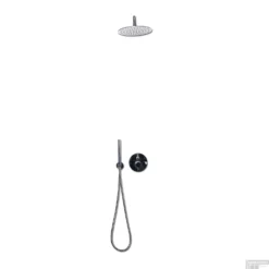 Inbouw Regendoucheset Luca Sanitair Bongio Thermostatisch Ronde Hoofddouche Chroom