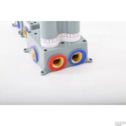 Inbouwthermostaat Brauer Black Edition Rond Mat Zwart (Inclusief Inbouwdeel) -Baden Luxe Verkoop inbouw thermostaat brauer black edition ronde knop met rozet chroom sfeer 2