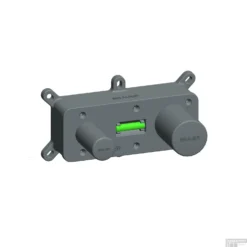 Inbouw Wastafelmengkraan Brauer Chrome Edition Coldstart Gebogen Uitloop Ronde Hendel Rechts Chroom Met Afdekplaat -Baden Luxe Verkoop inbouw wastafelkraan brauer coldstart rond b2 eenhendel energiebesparend chroom 2