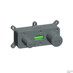 Inbouw Wastafelmengkraan Brauer Chrome Edition Coldstart Rechte Uitloop Korte Ronde Hendel Rechts Chroom Met Afdekplaat -Baden Luxe Verkoop inbouw wastafelkraan brauer coldstart rond s5 eenhendel energiebesparend chroom 3