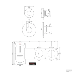 Inbouwthermostaatset Brauer Chrome Incl Staafhanddouche En Badafvoer Chroom 19 Inbouwthermostaatset Brauer Chrome Incl Staafhanddouche En Badafvoer Chroom -Baden Luxe Verkoop inbouwthermostaatset brauer chrome incl staafhanddouche en badafvoer chroom tec1
