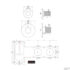 Inbouwthermostaatset Brauer Copper Carving Incl Baduitloop En Staafhanddouche Messing Koper -Baden Luxe Verkoop inbouwthermostaatset brauer copper carving incl baduitloop en staafhanddouche messing koper t2