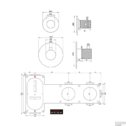 Inbouwthermostaatset Brauer Gold Carving Incl Baduitloop En Staafhanddouche Messing Goud -Baden Luxe Verkoop inbouwthermostaatset brauer gold carving incl baduitloop en staafhanddouche messing goud tec