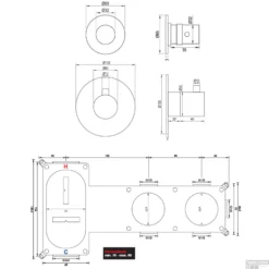 Inbouwthermostaatset Brauer Gunmetal Edition Incl Baduitloop En Staafhanddouche Messing Gunmetal -Baden Luxe Verkoop inbouwthermostaatset brauer gunmetal edition incl baduitloop en staafhanddouche messing gunmetal tec1
