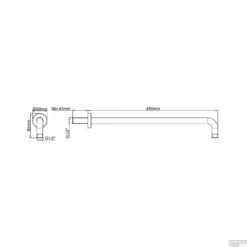 Inbouwthermostaatset Wiesbaden Caral Rond 20cm Muuruitloop Geborsteld Koper PVD Coating -Baden Luxe Verkoop inbouwthermostaatset wiesbaden caral rond geborsteld koper tech2