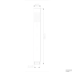 Inbouwthermostaatset Wiesbaden Caral Rond 30cm Muuruitloop Geborsteld RVS PVD Coating -Baden Luxe Verkoop inbouwthermostaatset wiesbaden caral rond geborsteld rvs tech