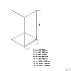 Inloopdouche Boss & Wessing Recta 90x200 Cm Mat Zwart Profiel Rondom -Baden Luxe Verkoop inloopdouche boss wessing recta 90x200 cm mat zwart profiel rondom tech